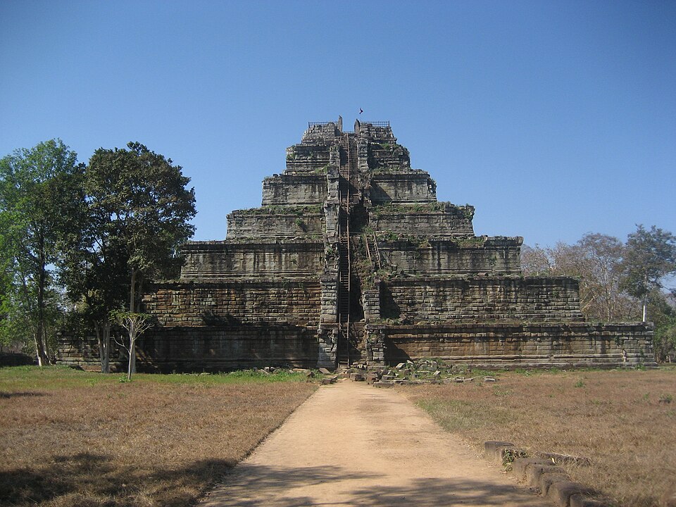 Prasat Thom temple at Koh Ker, Cambodia